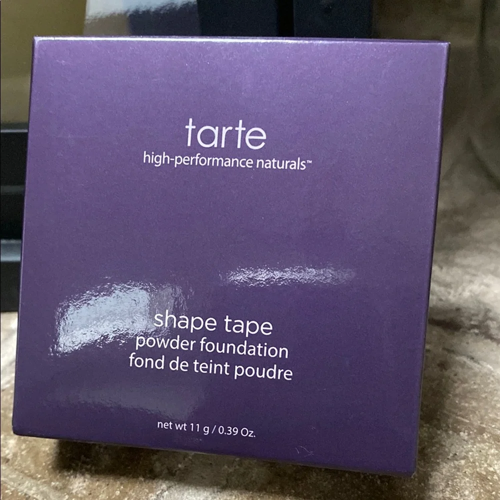 NEW Tarte shape tape Powder Foundation Deep Sand